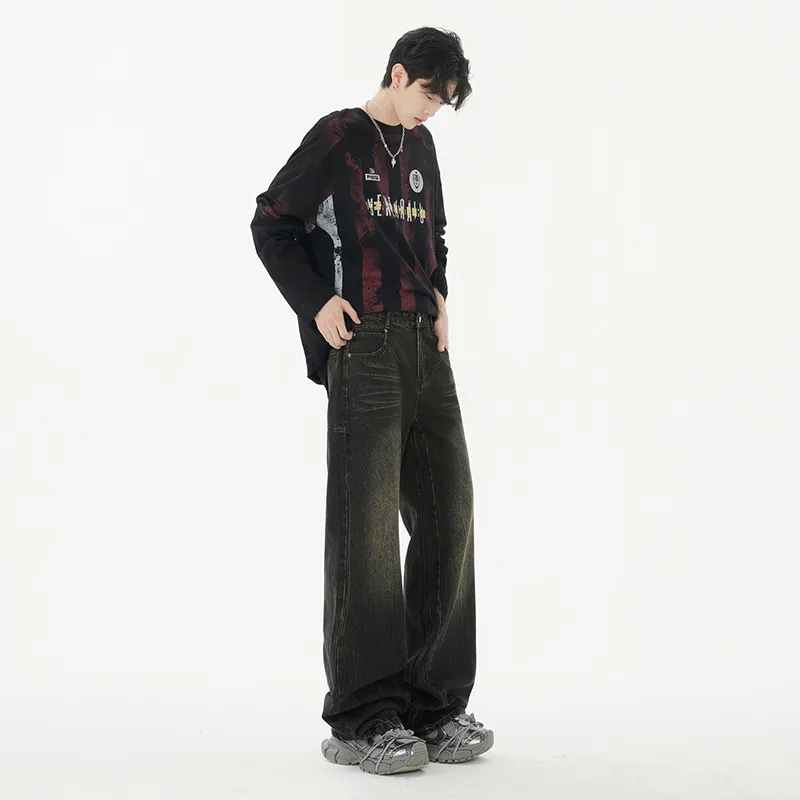 SONGS ALONG Jeans Unisex Tie Dye-6