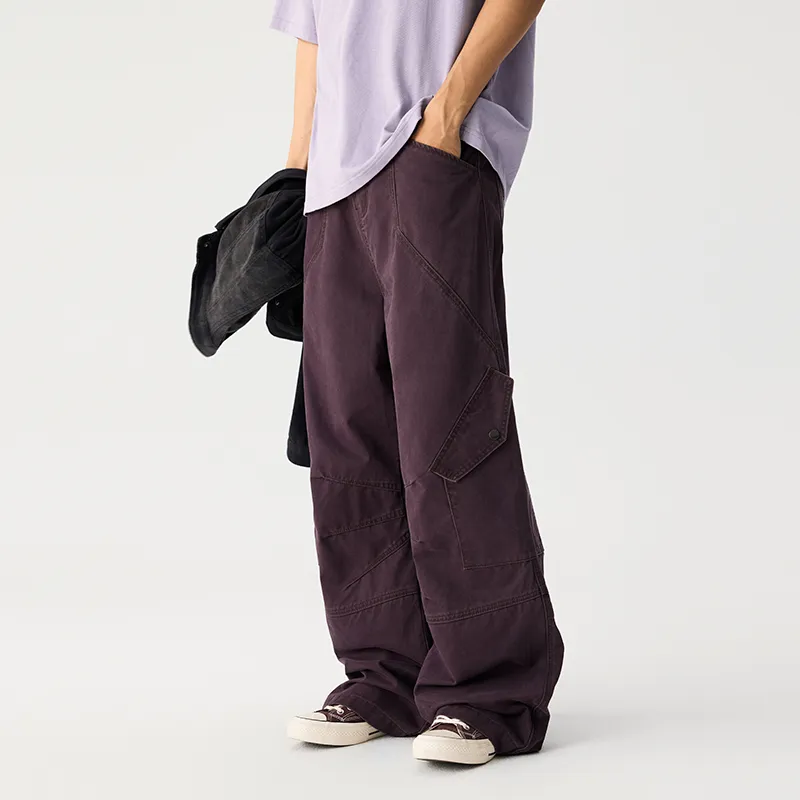 SONGS ALONG Cargo Pants Men-14