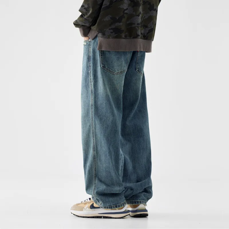 SONGS ALONG Jeans Men's Dark Blue-1