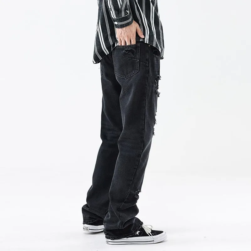 SONGS ALONG Jeans Unisex Black-2