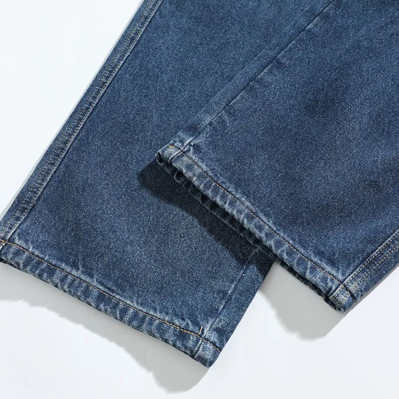 SONGS ALONG Jeans Unisex Blue-2