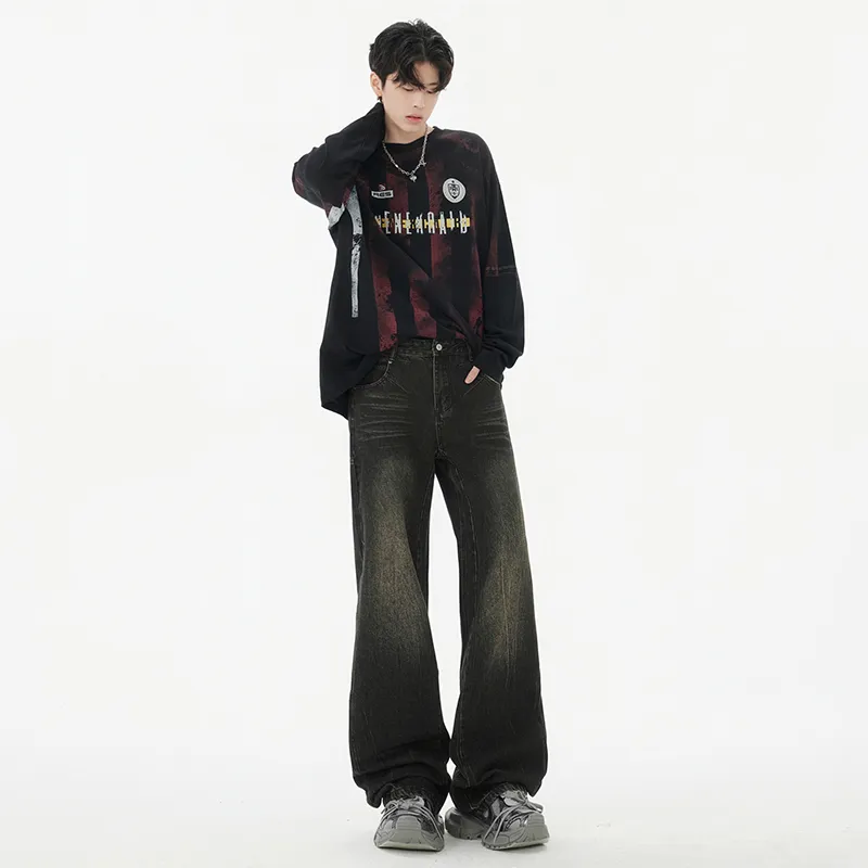 SONGS ALONG Jeans Unisex Tie Dye-3