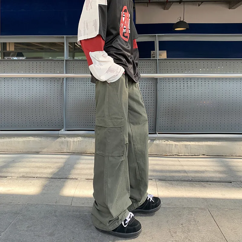 SONGS ALONG Cargo Pants Unisex-11