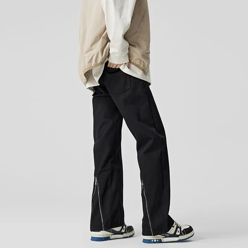 SONGS ALONG Jeans Unisex Black-5