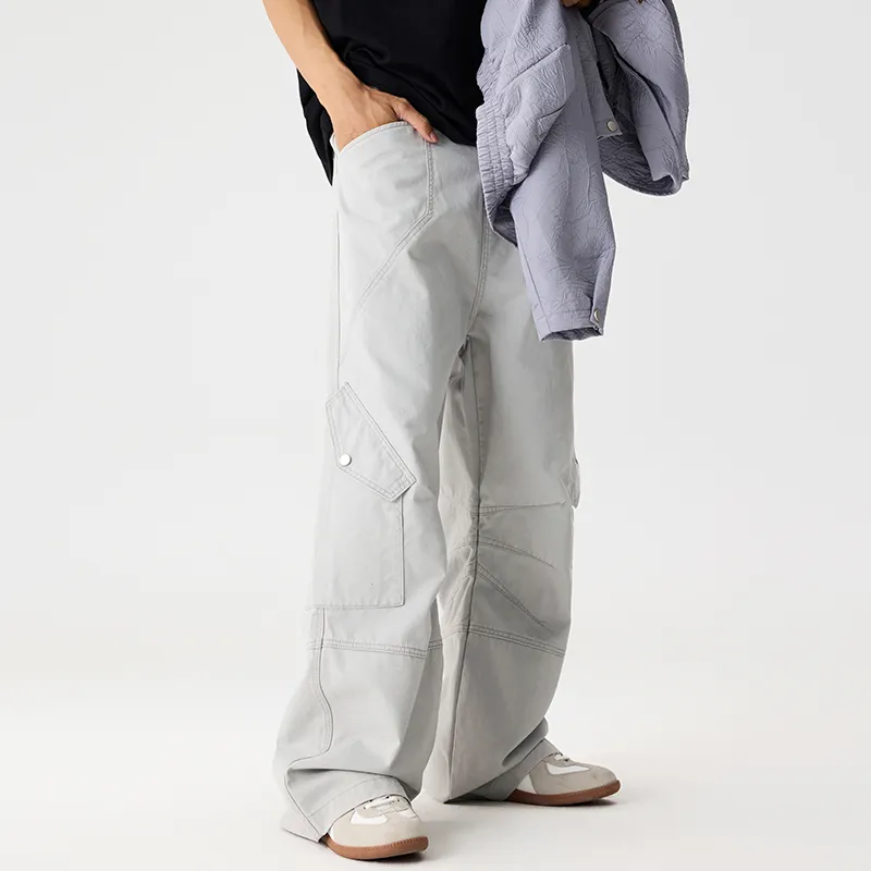 SONGS ALONG Cargo Pants Men-4