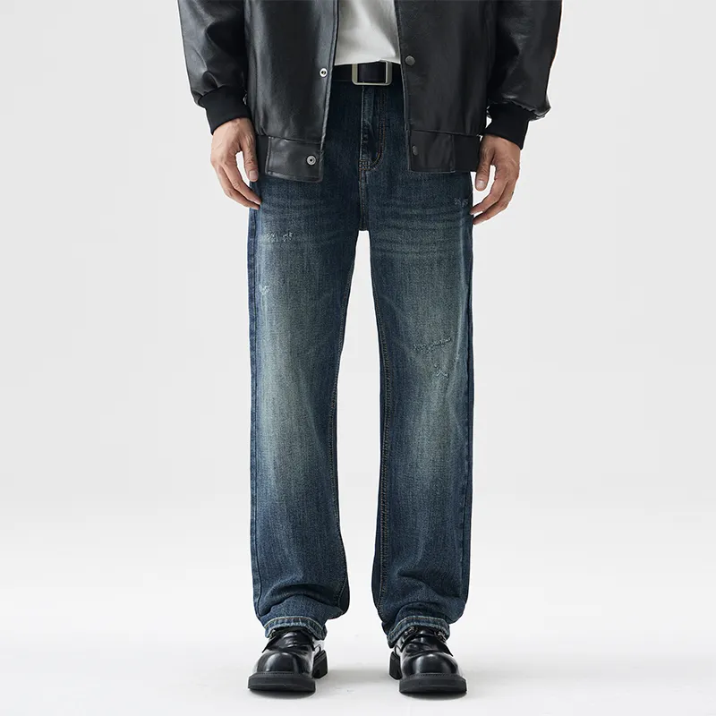 SONGS ALONG Jeans Unisex Blue-2