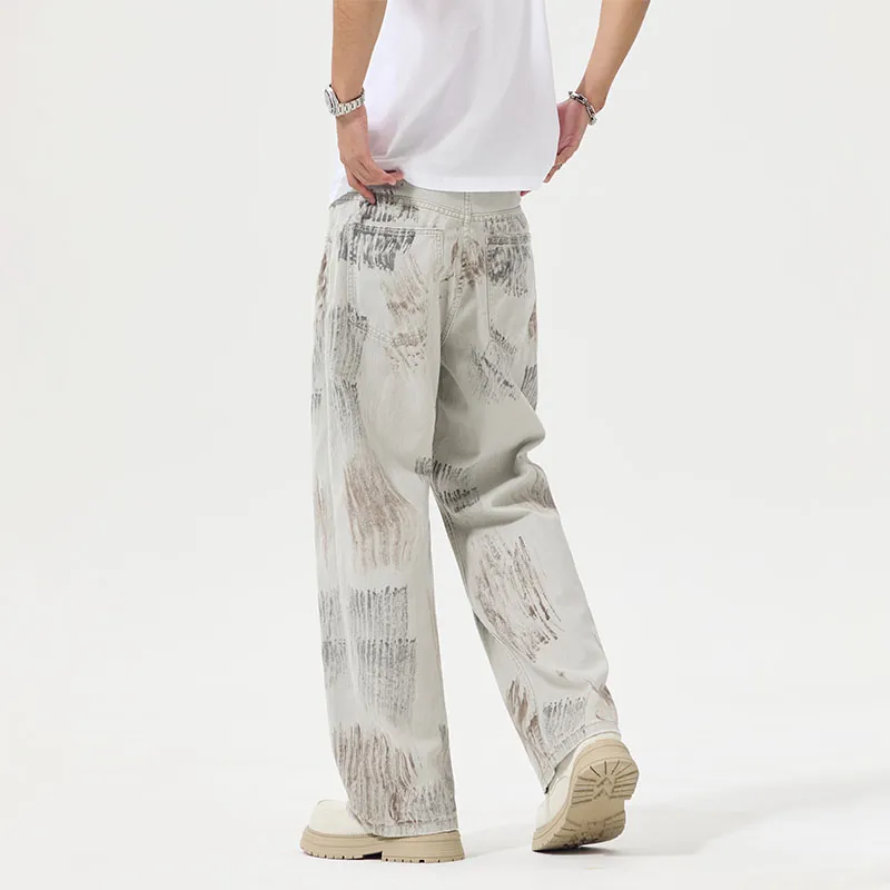 SONGS ALONG Jeans Unisex Ecru-3