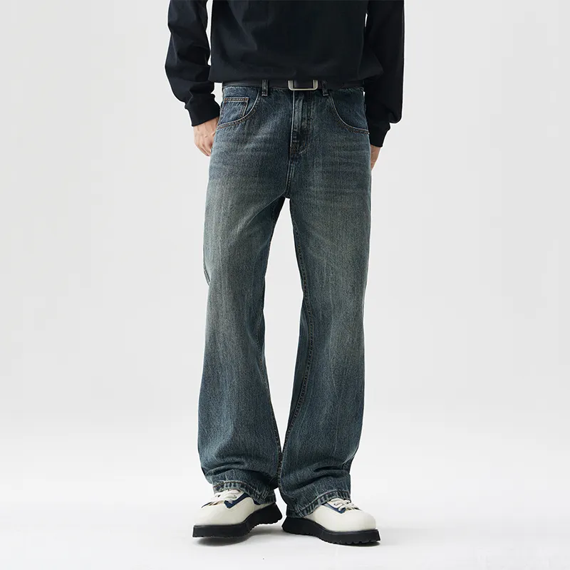 SONGS ALONG Jeans Unisex Dark Blue-2