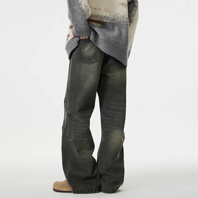 SONGS ALONG Jeans Unisex Dull Cyan-6