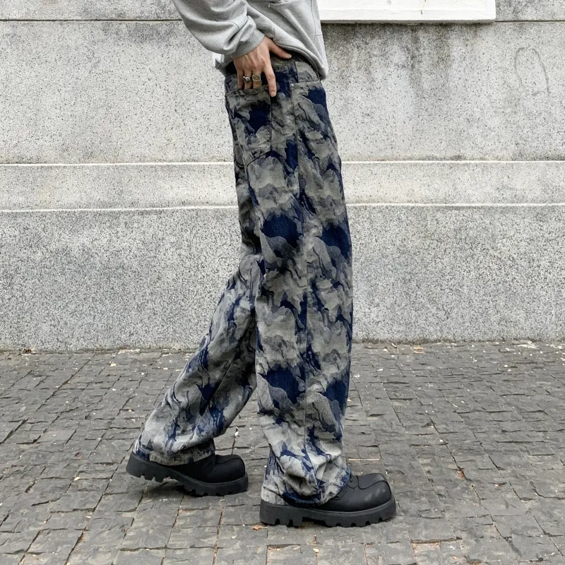 SONGS ALONG Jeans Men Blue-1