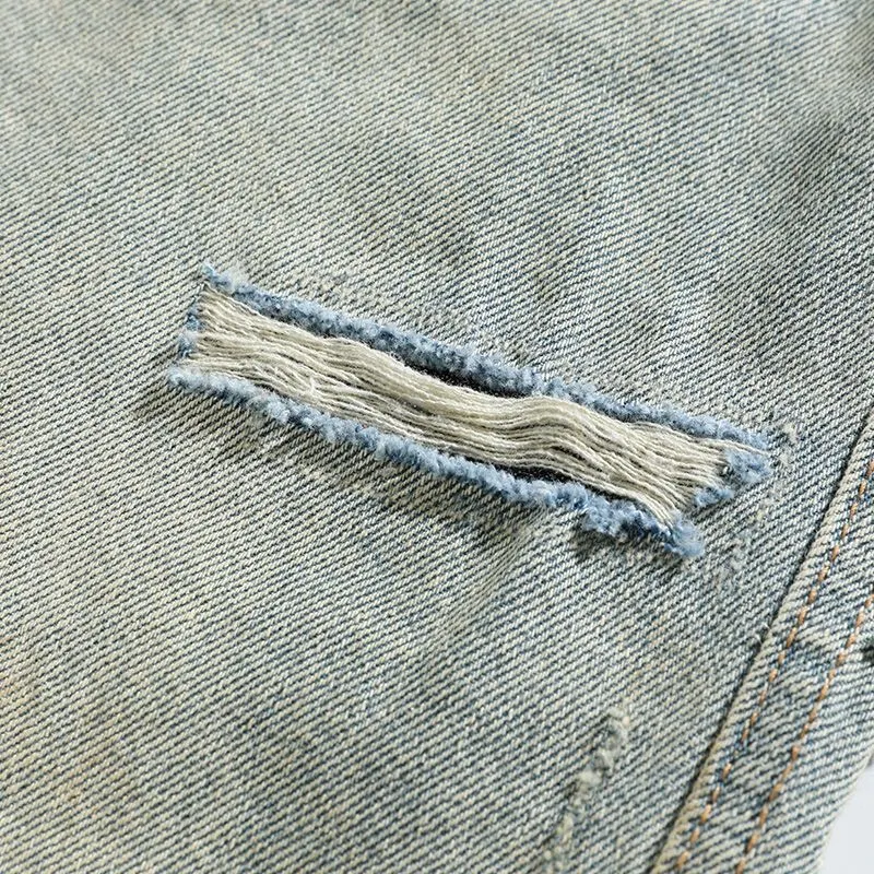 SONGS ALONG Jeans Unisex Nostalgic Blue-3
