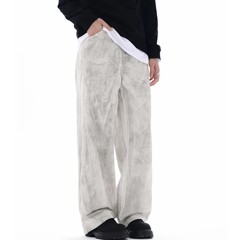 SONGS ALONG Jeans Unisex White-4