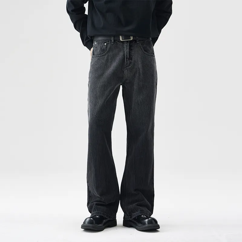 SONGS ALONG Jeans Unisex Black-3