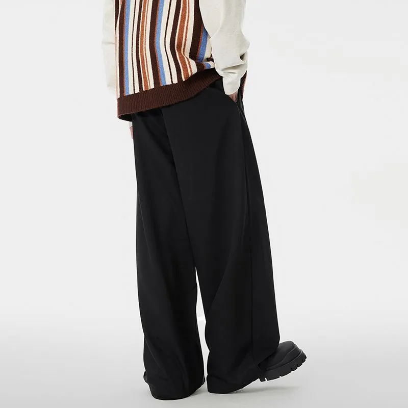 SONGS ALONG Casual Pants Unisex Black-3