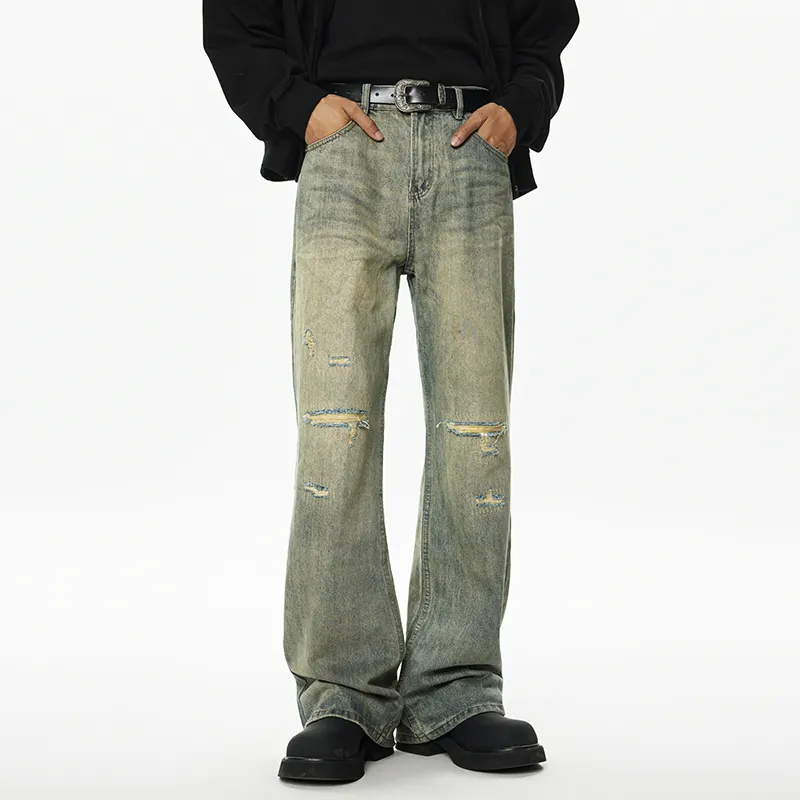 SONGS ALONG Jeans Unisex Mud Blue-1