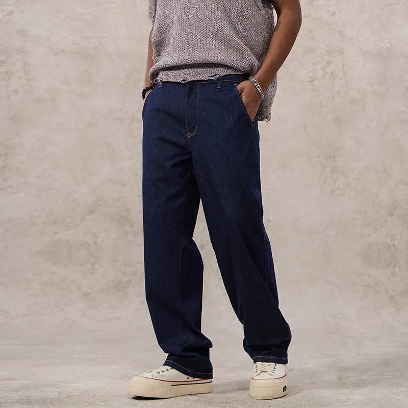 SONGS ALONG Jeans Unisex Original Blue-2