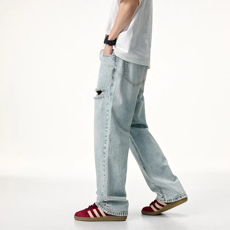 SONGS ALONG Jeans Unisex Azurite-6