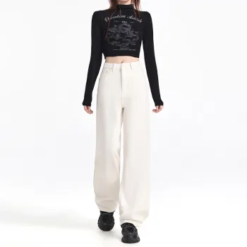 SONGS ALONG Jeans Women's White