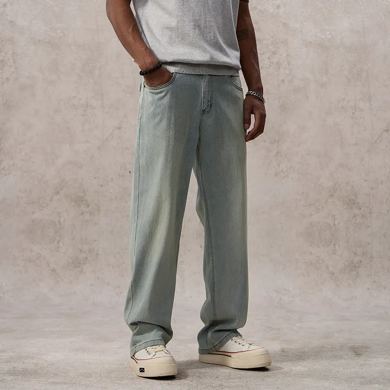 SONGS ALONG Jeans Unisex-11