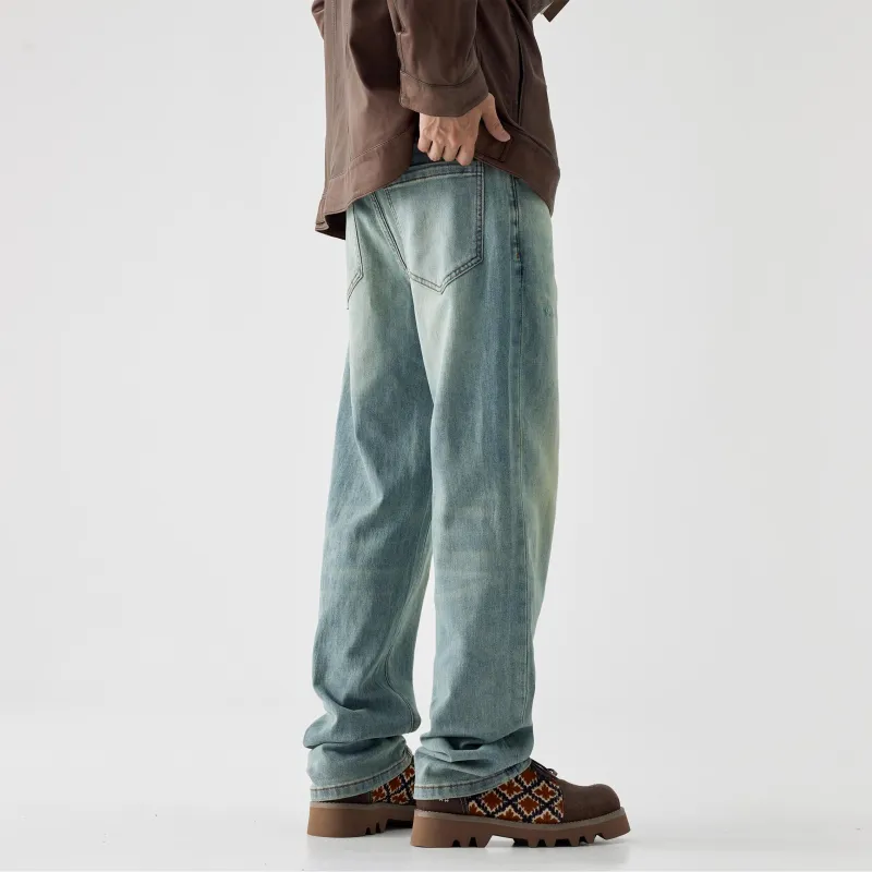 SONGS ALONG Jeans Men's Turkish Blue-4