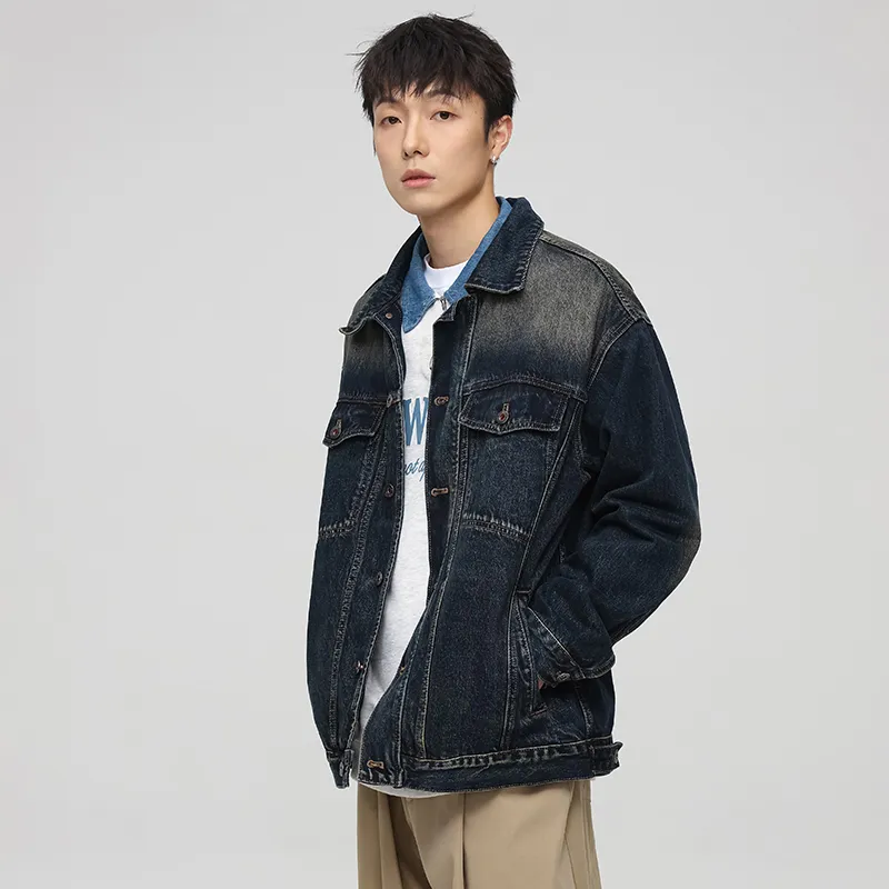 SONGS ALONG Denim Jacket Unisex Nano Blue-1