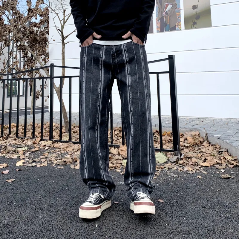 SONGS ALONG Jeans Unisex Black-1