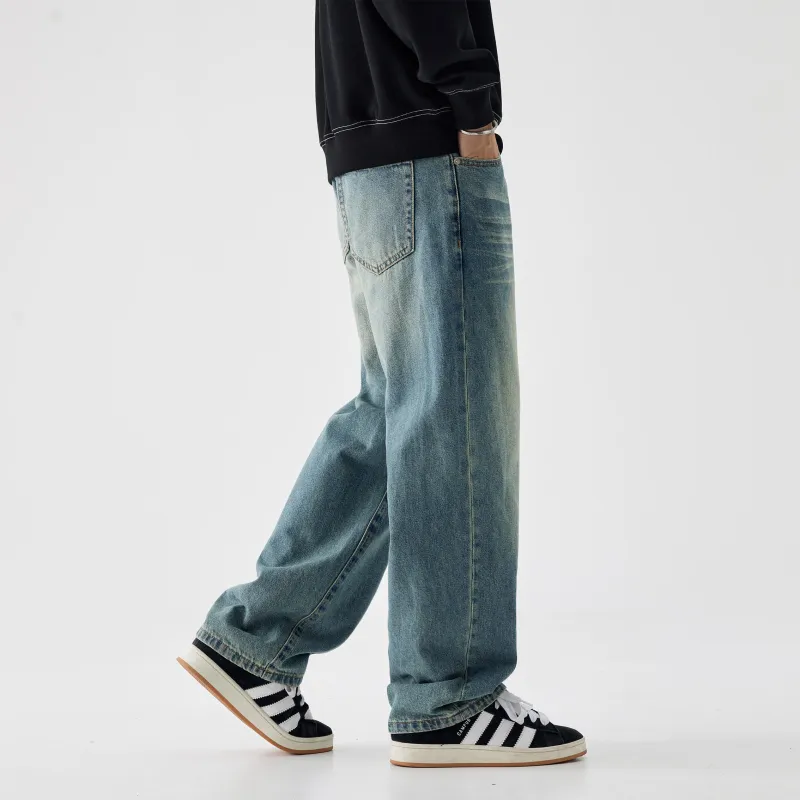 SONGS ALONG Jeans Unisex Turkish Blue-7