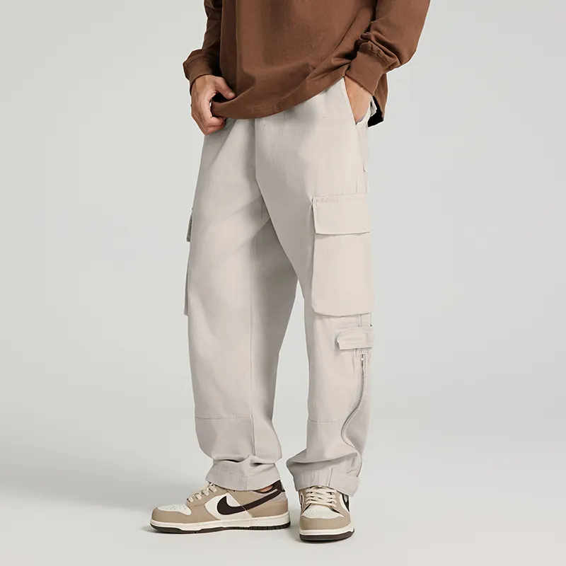 SONGS ALONG Jeans Unisex Sand-3