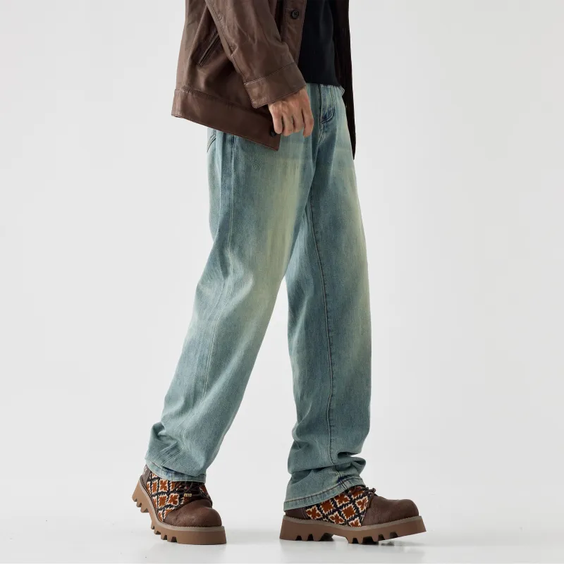SONGS ALONG Jeans Men's Turkish Blue-5