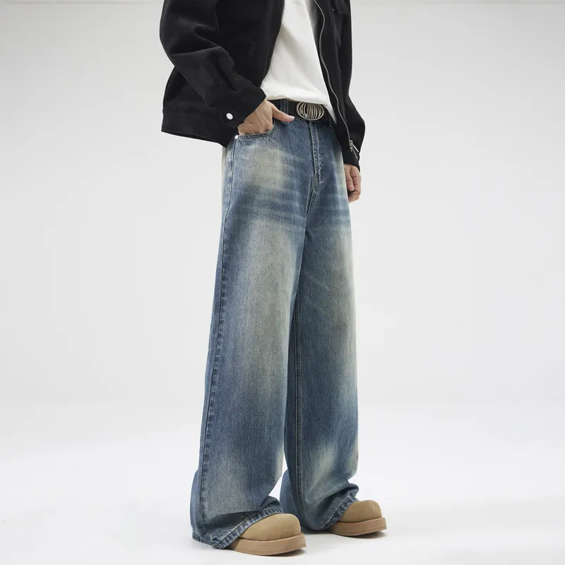 SONGS ALONG Jeans Unisex Blue-2