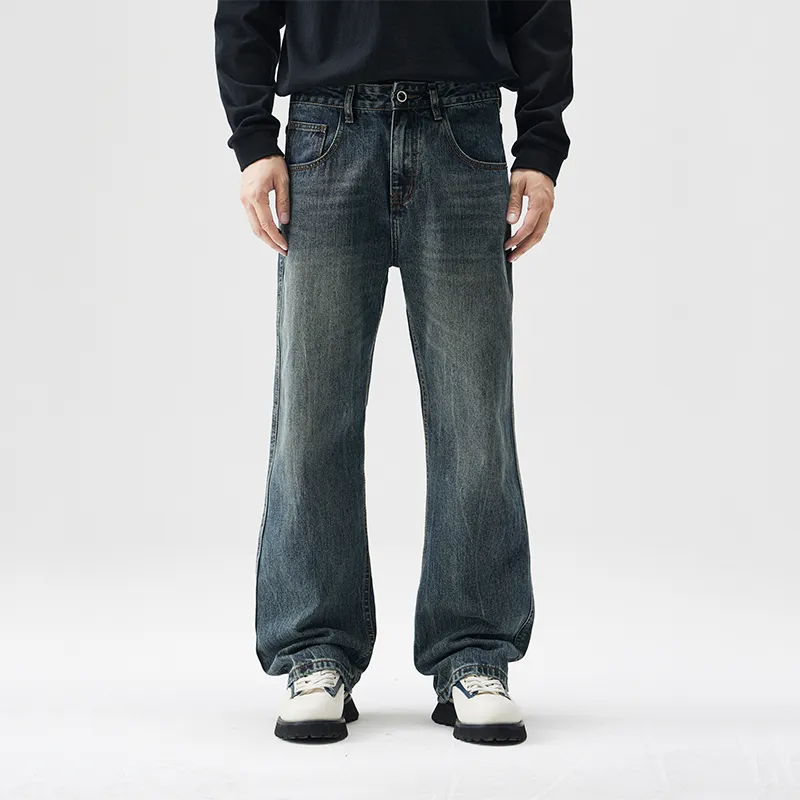 SONGS ALONG Jeans Unisex Dark Blue-5