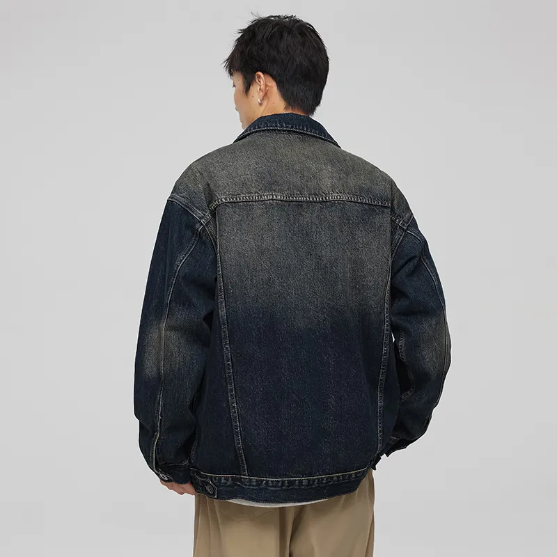 SONGS ALONG Denim Jacket Unisex Nano Blue-2