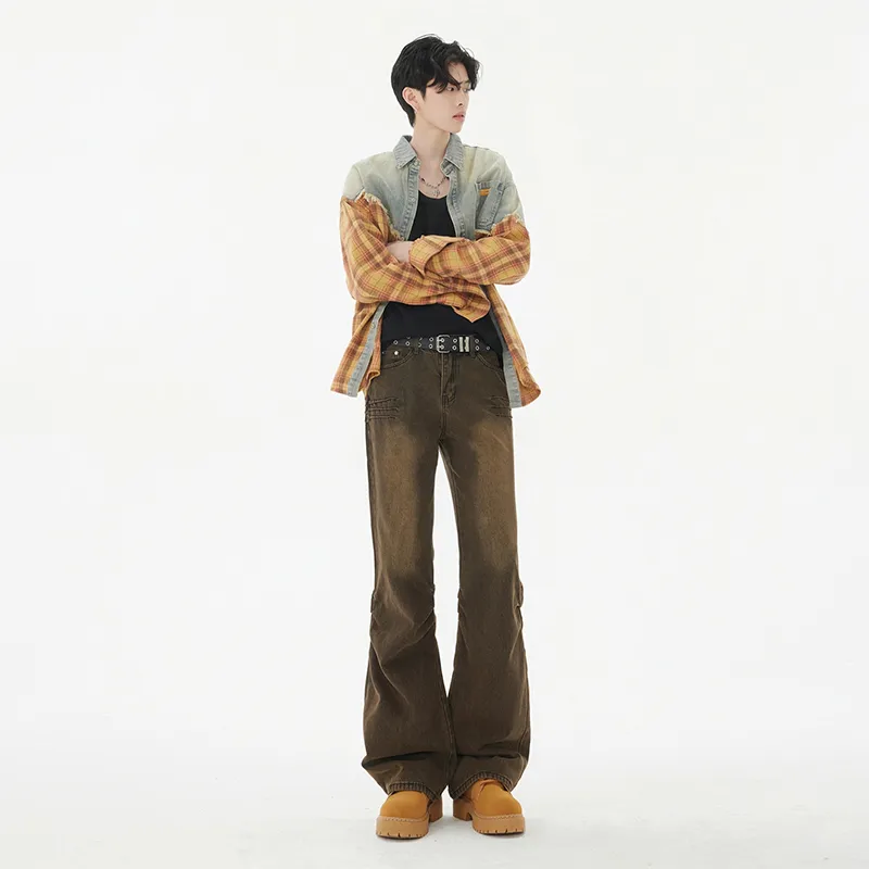 SONGS ALONG Jeans Unisex-6