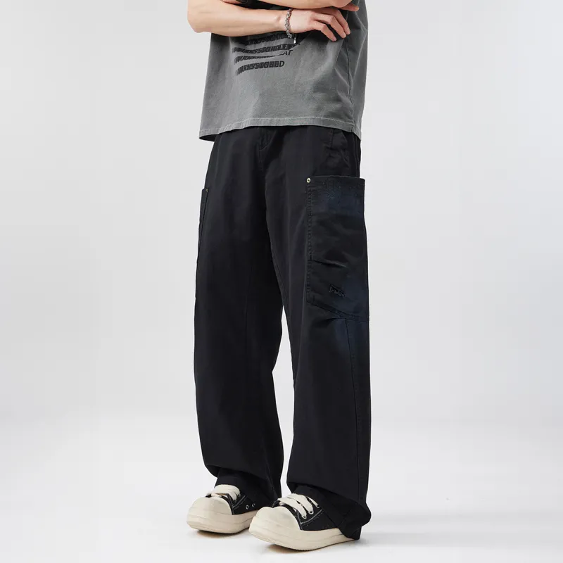 SONGS ALONG Casual Pants Unisex-4