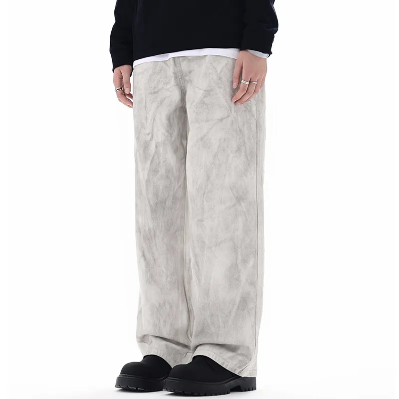 SONGS ALONG Jeans Unisex White-3