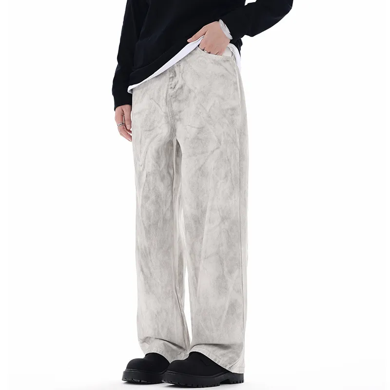 SONGS ALONG Jeans Unisex White-2