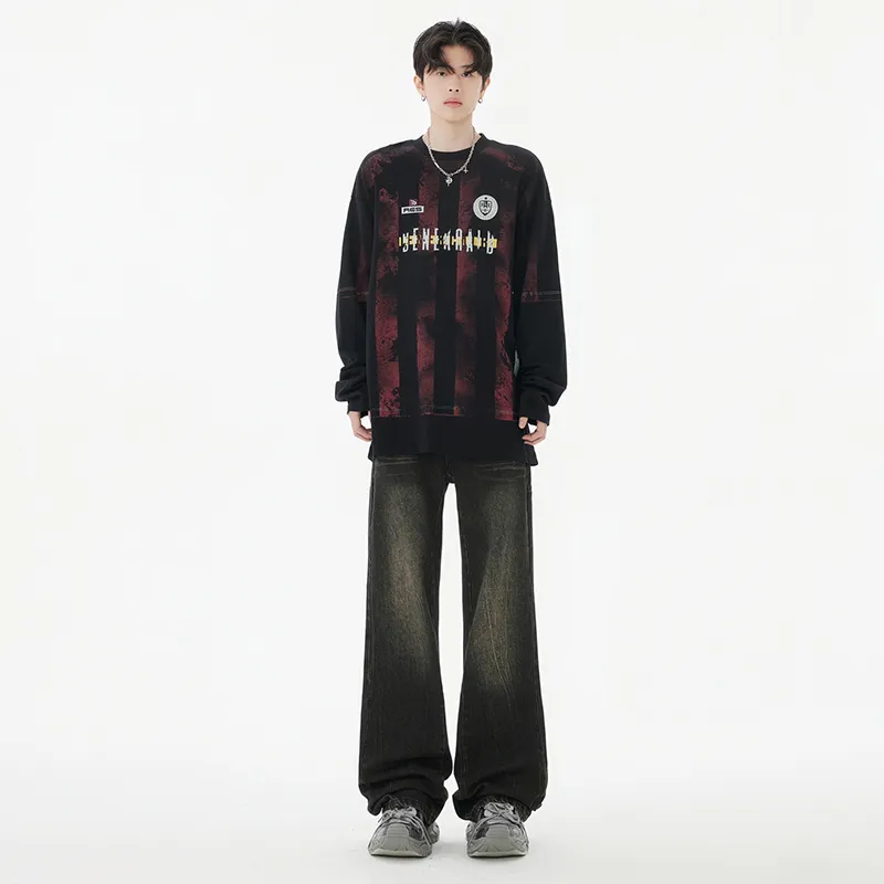 SONGS ALONG Jeans Unisex Tie Dye-2
