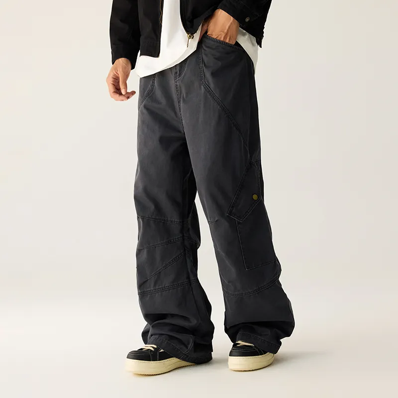 SONGS ALONG Cargo Pants Men-7
