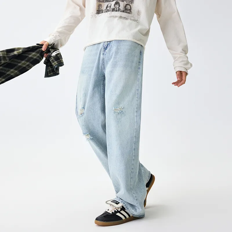 SONGS ALONG Jeans Men Blue-4