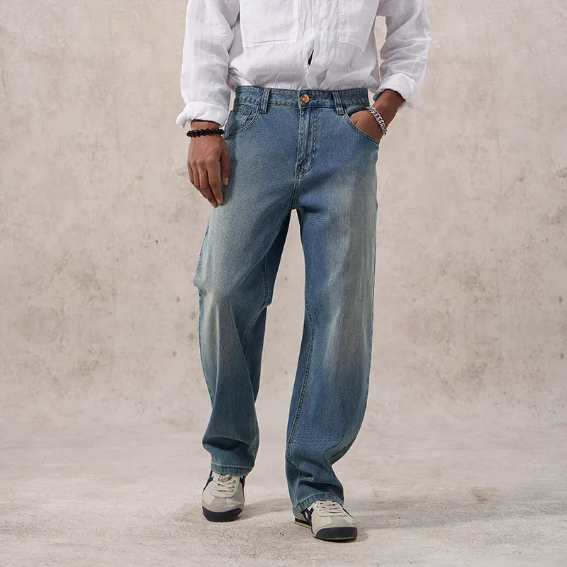 SONGS ALONG Jeans Unisex-5