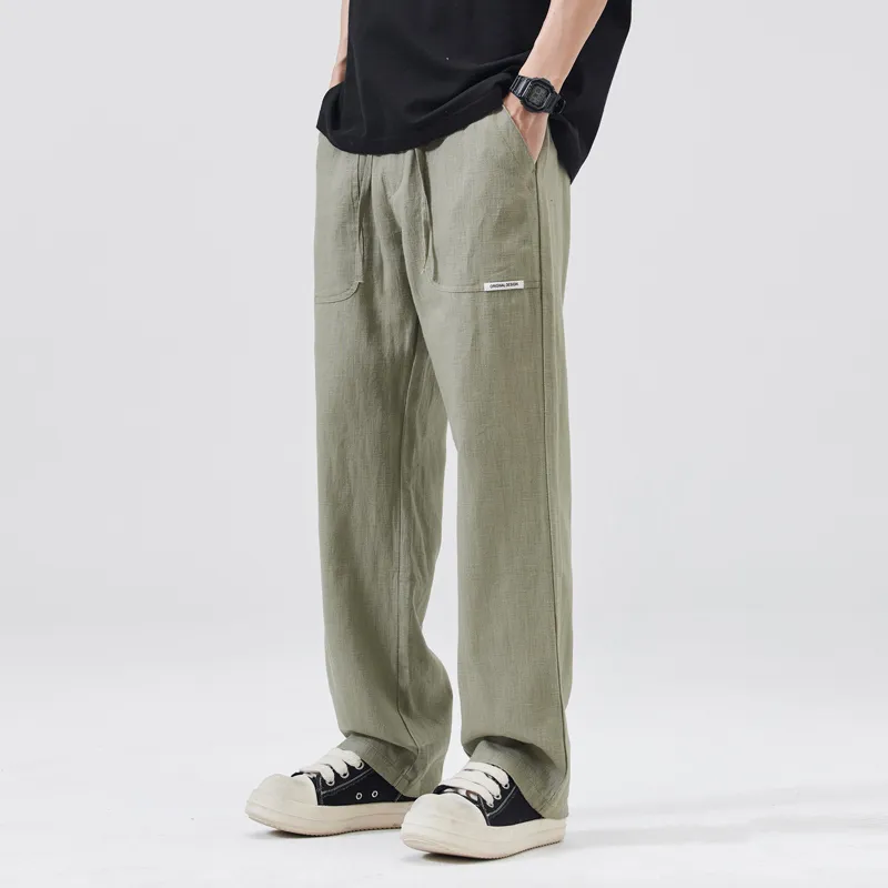 SONGS ALONG Casual Pants Unisex-3