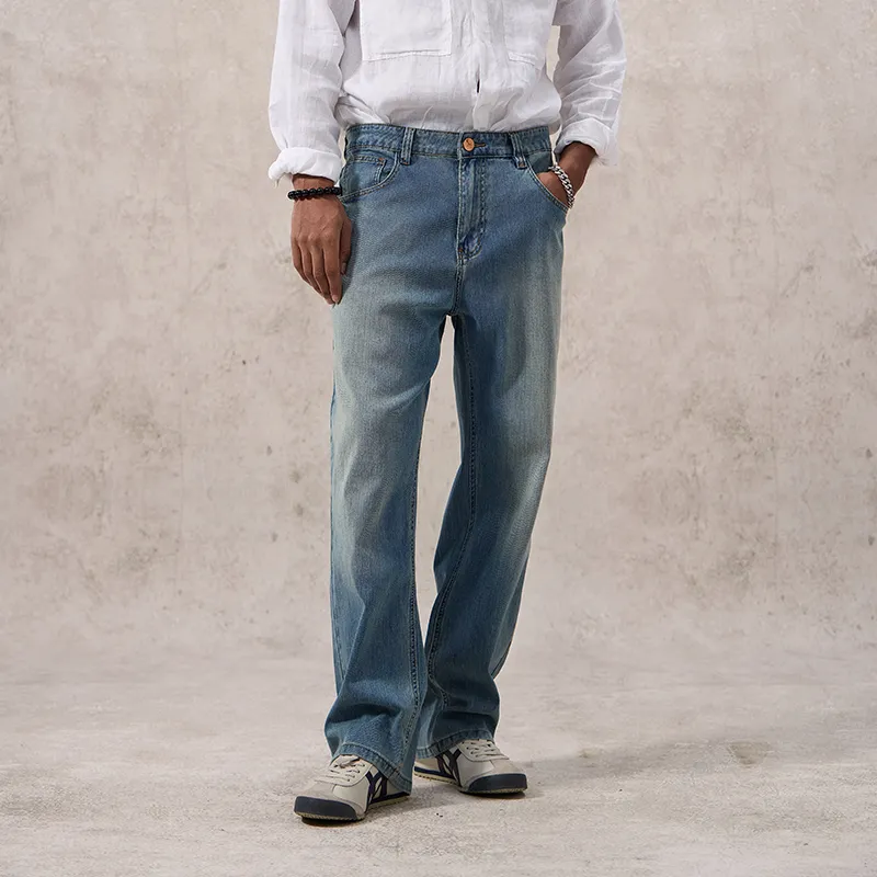 SONGS ALONG Jeans Unisex-6