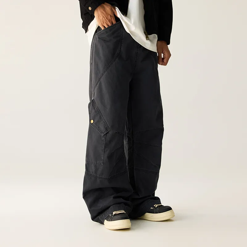 SONGS ALONG Cargo Pants Men-6