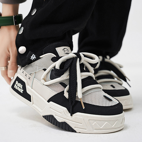 芸能人愛用アイテム特集 FRANK PAUL Skateboard 40 Black Beige Low-Top Unisex Shoes SF・ファンタジー・ホラー