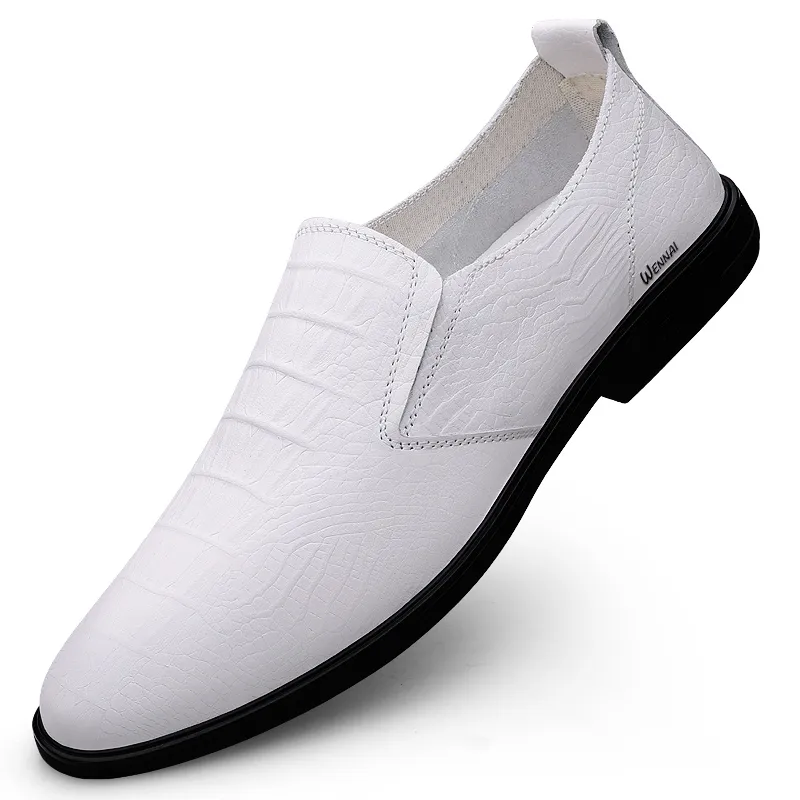Wen Nai Casual Shoes Men's White-2