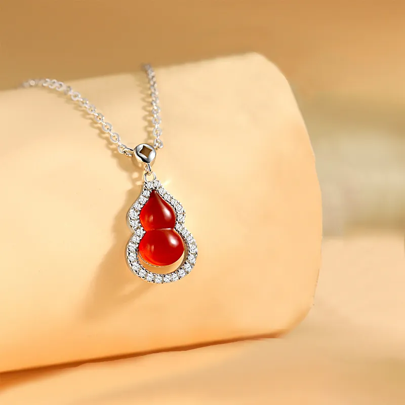 Schloney Agate Necklaces Women's-2