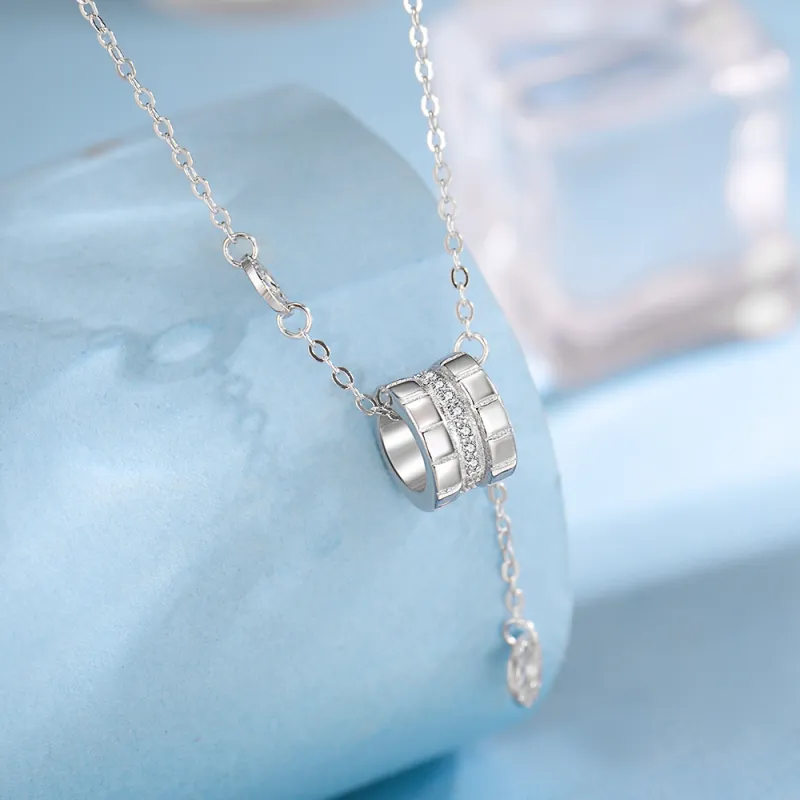Schloney 925 Sterling Silver Necklaces Women's-5