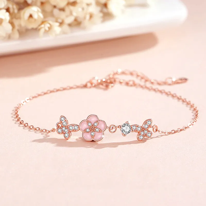 Schloney 925 Sterling Silver Bracelets Women's-1