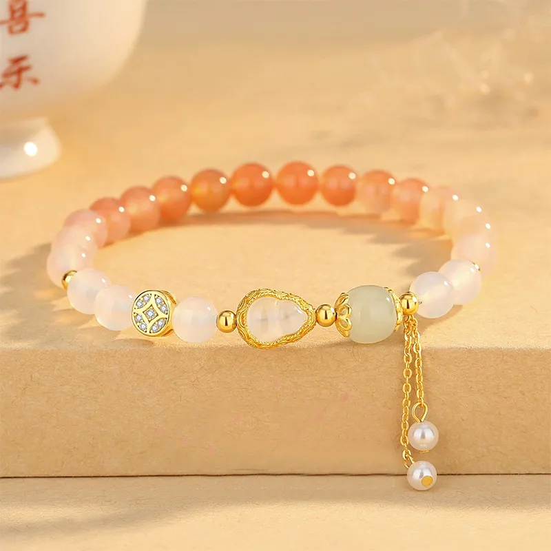 Schloney Agate Bracelets Women's-4