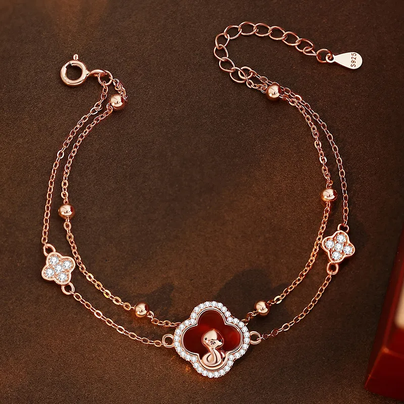 Schloney Agate Bracelets Women's-1